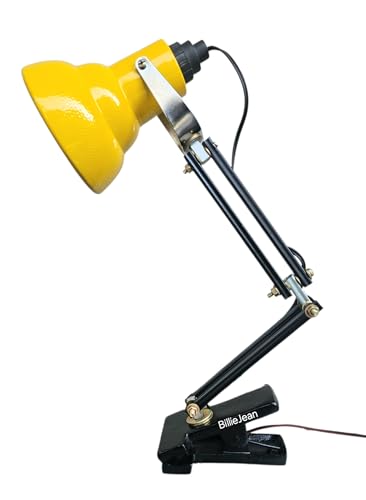 Image of BillieJean Clip On Table Lamp (Yellow)