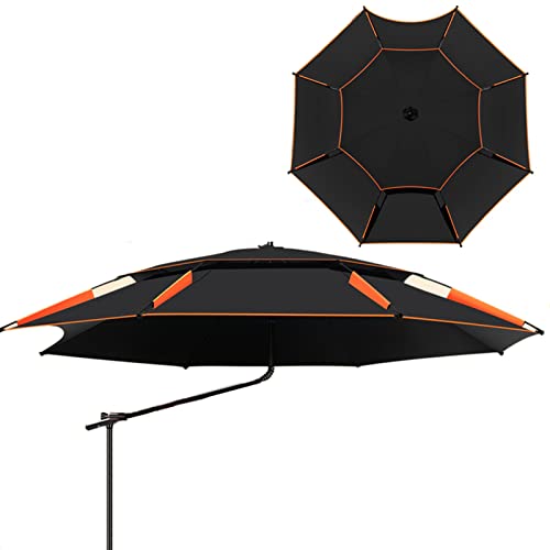Parasol outdoor avec protection solaire et rotation 360 réglable