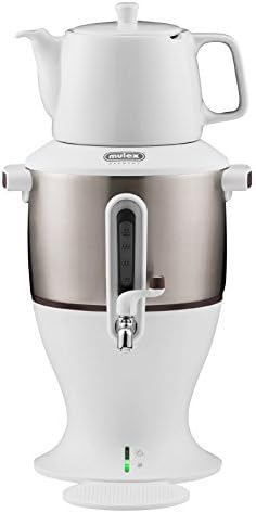 290085 Tea Samovar 3 Litres White by Mulex by Mulex Germany