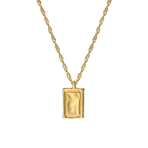 Bijoux pour adolescentes et filles à offrir, collier doré chaîne 18 pouces idée cadeau
