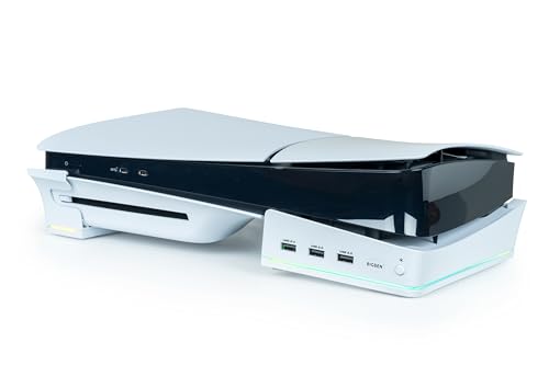 Playstation 5 Slim Charging and Data Transfer Dock, Compatible with Digital and Disk Consoles - Nacon - Image 3
