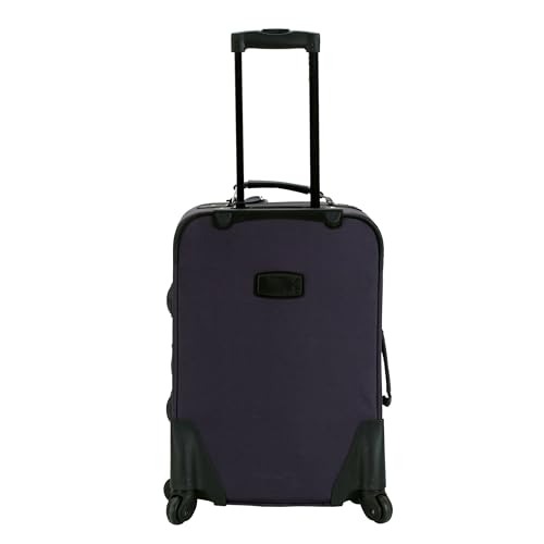 Image of Rockland Polyester Purple Carry-On (F2281-PURPLE)