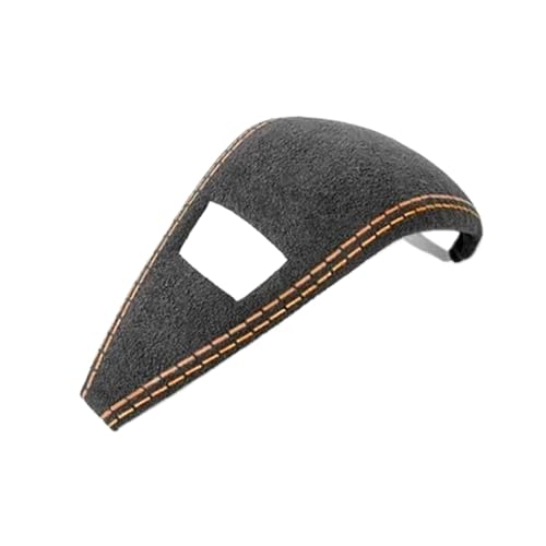 WRDFZASB Funda de ABS for pomo de cambio de marchas interior de coche, hecha de piel de gamuza, compatible con BMW X3, G01, X4, G02, G20, G21, G23, G42, Z4 y G29.(Orange)