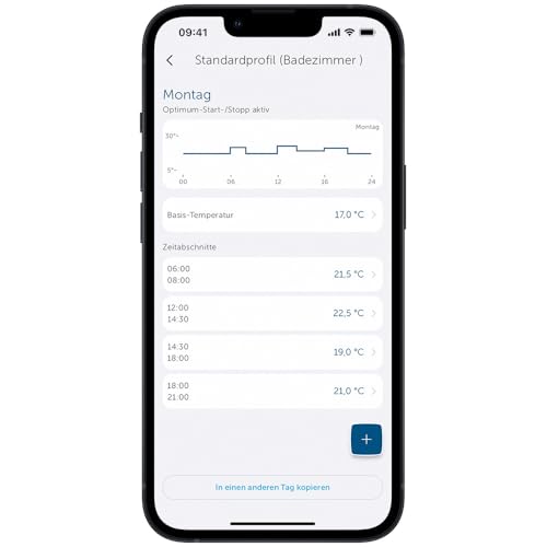 Homematic IP Heizungssteuerung für 4 Heizkörper zur Einzelraumregelung mit App., Weiß (Thermostat Basic) – Ansicht 6