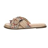 Bequem Tamaris Damen 1-1-27132-36 sandale, Flip-Flop, beige flower, 40 EU
