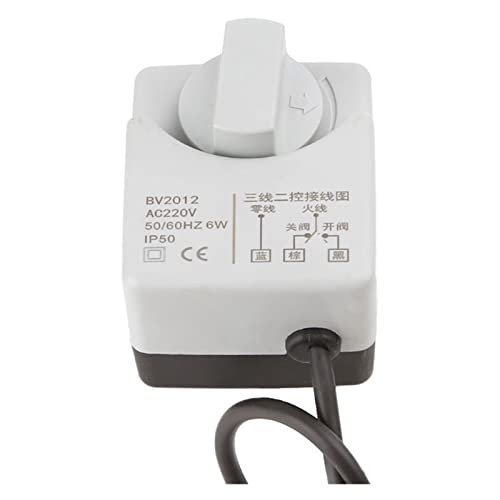 Vanne à boisseau sphérique motorisée pour chauffage AC220V - 5