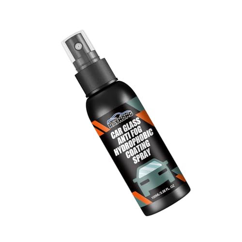 FIRSTXIU 95,8 g - Revêtement de verre anti-pluie pour pare-brise - Agent de revêtement hydrofuge - Anti-buée - Résistant aux intempéries