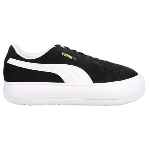 PUMA Womens Suede Mayu Platform Sneakers Shoes Casual - Black