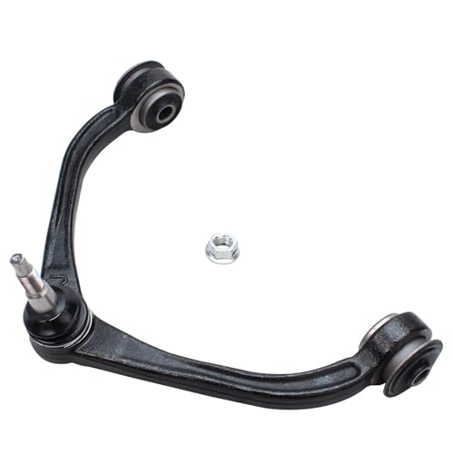 Image of Detroit Axle - 4pc Front End Suspension Kit for 2005-2010 Dodge Dakota, 2006-2009 Mitsubishi Raider, 2011 Ram Dakota, 2 Upper Control Arms w /Ball Joints 2 Outer Tie Rods Replacement