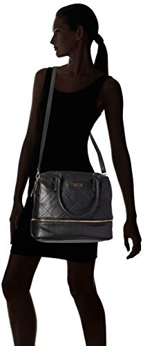 Bolsa Transversal, Betty Boop, Preto, 22 x 15 x 10