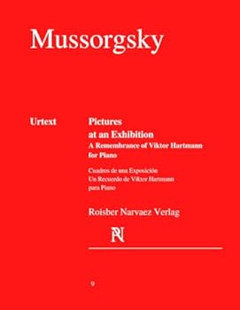 Paperback Pictures at an Exhibition: Mussorgsky. for Piano. Urtext edition Book