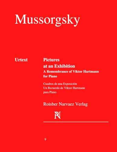 Pictures at an Exhibition: Mussorgsky. for Piano. Urtext edition