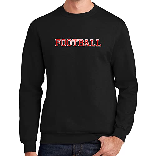 GotPrint Unisex Football Sweatshirts, Graphic Sweater for Women, Men, Sports Lover, Cotton Causal Soft, Round Neck Pullover