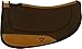 Diamond Wool Round Contoured Ranch Tan Western Saddle Pad Size 30x30 Round and 1