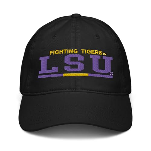 Gorra de béisbol ajustable oficial LSU Tigers Varsity miniatura 2