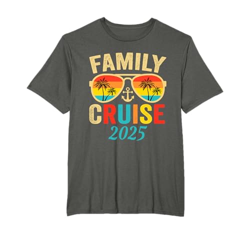 Crucero familiar 2025 Emparejamiento de vacaciones familiares para crucero 2025 Camiseta