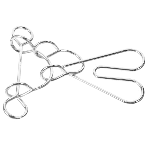 DECHOUS Heart Puzzle Ring Metal Puzzle Metal Ring for Boys and Girls Educational Toy