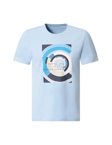 T-shirt coupe moderne Pierre Cardin à logo imprimé pour un style masculin unique