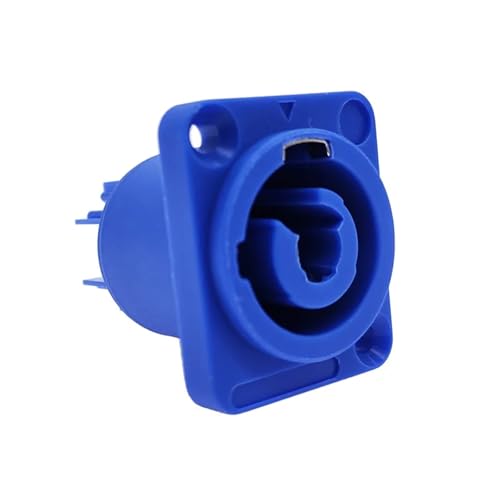 Conector de alimentación de audio y luces LED con panel de 3 pines gris 4