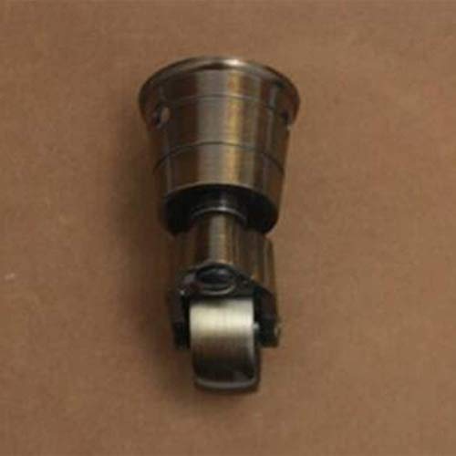 Roulettes pivotantes pour canapé et table ancienne avec fixation à tasse rétro