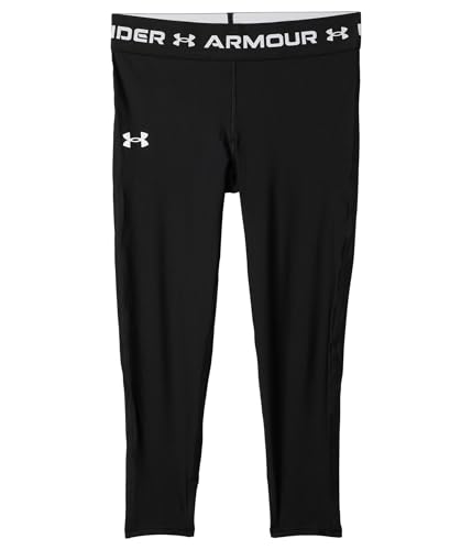 Image of Under Armour Kids Girl's Armour HeatGear Ankle Crop (Big Kids)