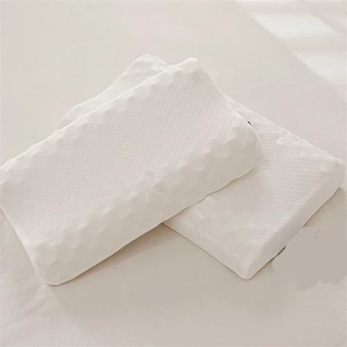 Almohada Látex Natural 55x35 cm Ergonomica Blanca miniatura 6