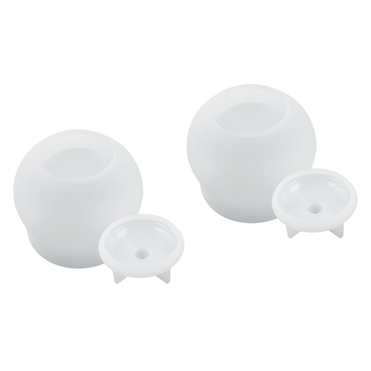 2piezas Moldes Para Joyería De Tapa Moldes Decorativos Para Manualidades Almacenamiento y Decoración Del Hogar Epóxico Para Crear Artesanías Personalizadas