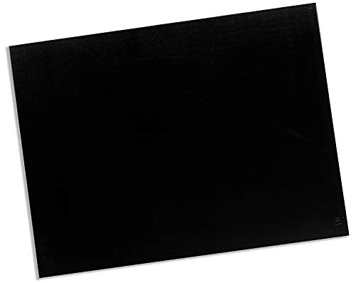 Rolyan Aquaplast-T Watercolors Thermoplastic Splinting Material, Solid, Professional Silky Smooth Finish, Moderate Memory, Highly Conformable, 1/8" x 18" x 24" , Single Sheet, Charcoal