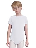 Le design à manches courtes et col rond est simple mais élégant, suivant les tendances de la mode actuelle et donnant aux enfants un look mignon et à la mode