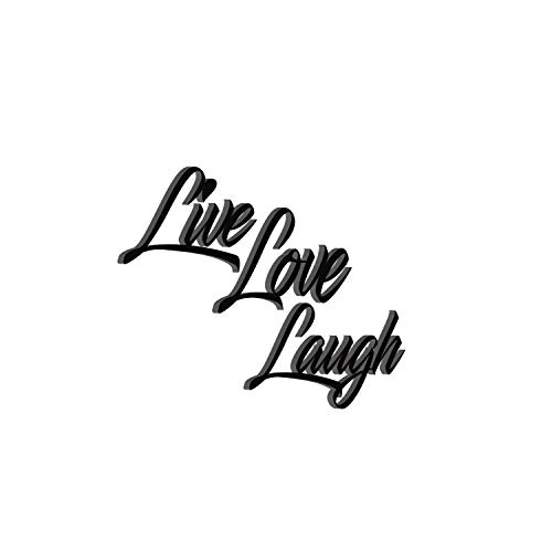 Image of eCraftIndia Live Love Laugh Wooden Wall Decor Showpiece for Home Decor Living Room Bedroom | Valentine Gift for Girlfriend Boyfriend Husband Wife Her Him | Valentine Day Decoration Items