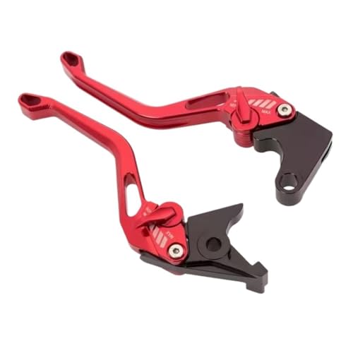 Levier d'embrayage Suzuki GSF650 rouge 148mm pour supprimer la fatigue