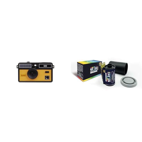 Cámara KODAK i60 de carrete fácil sin enfoque con película de color para fotos vintage listas