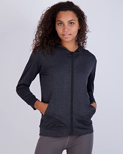 3 Pack: Womens Dry Fit Long Sleeve Full Zip Up Hoodie Jacket Ladies Athletic Running Track Workout Sports Yoga Pockets Upf Sun Shirt Rain Warm Sweat Up Winter Rain Lightweight Outerwear- Set 3, Xl #TOP1