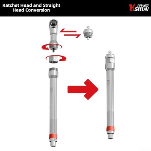 Clé à angle droit pour débloquer les écrous de machine rotative - 5