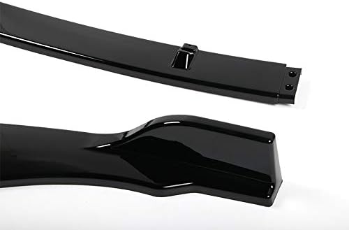 Front Bumper Lip fit for compatible with 2018-2020 Toyota Camry, Front Bumper Lip Spoiler Air Chin Body Kit Splitter Painted Glossy Black ABS (SPORT-Style)