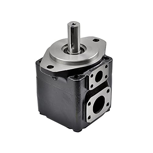Bomba de agua de diafragma autocebante T6 Type Industrial Hydraulic Pump T6C Vane Pumps Keyed Shaft Outlet and Inlet Position is 01 (Color : T6C0101R01B1)