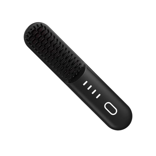 Cepillo alisador inalámbrico con temperatura ajustable miniatura 6