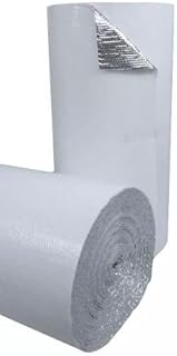 Chicken Coop Insulation 48" x 10' Double Bubble White Reflective Foil 40SQFT R8