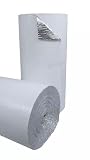 Chicken Coop Insulation 48' x 10' Double Bubble White Reflective Foil 40SQFT R8