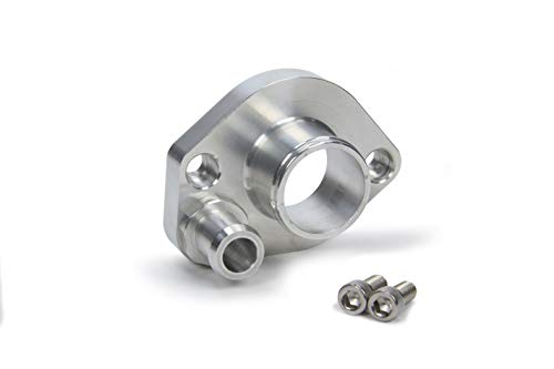 Image of Canton Racing Products inch80-026 Billet Aluminum Straight Water Neck (302 and 351W 1.5 inch Hose), 1 Pack inch