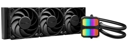 be quiet! Silent Loop 3 360mm système de refroidissement liquide, plaque froide usinée avec haute précision, 3 ventilateurs Silent Wings 4 120mm PWM high-speed, performances exceptionnelles