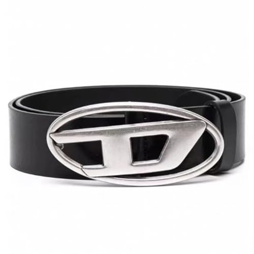 Fashion PU Leather Belt for Women & Men, Adjustable D-Ring Buckle Strap (105 cm), Decorative Dress Belt for Pants, Skirts, and Jeans