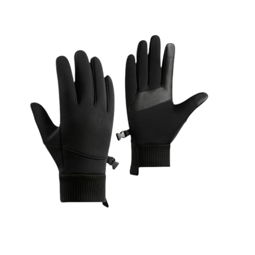 Generic Winterwarme Touchscreen Laufhandschuhe Schwarz XL