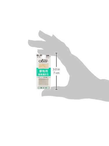 Amazon | Clover 絆 きずな 厚地用普通針5 G5 12本入り 18-005