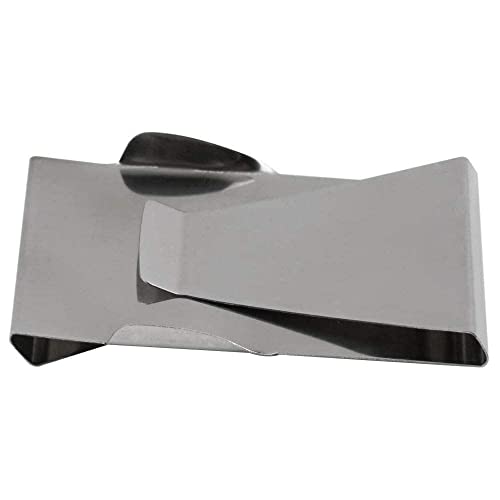 Slim Clip Double Sided Money Clip Credit Card Holder Wallet Stainless Steel For Husband Dad Wife2