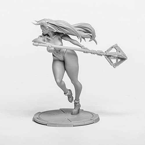 Figura de Resina Mujer Antigua 1:24 para Montar miniatura 3