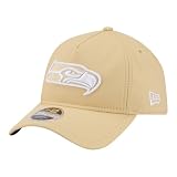 New Era Men's Tan Seattle Seahawks Apex 9FORTY Adjustable Hat