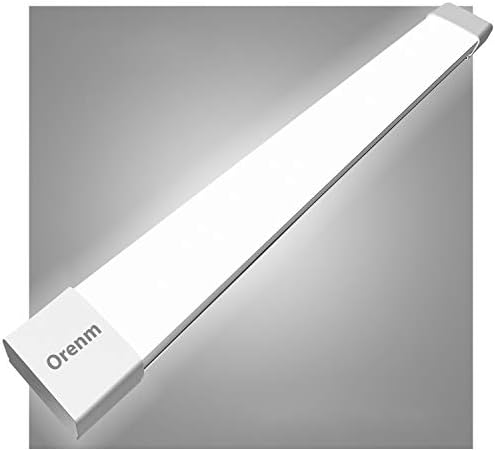 Plug and Play Linkable Waterproof LED Tube Light ，4FT 36W 5000K with Switch Cord Easy Installed on Ceiling or Wall Without Wiring for LED Garage Light Under Cabinet Light LED Shop Light (4FT)