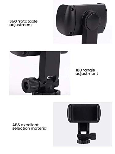 Image of BKN 360 Universal Multi Functional Mobile Holder Clip for Mobile Camera Holder and Tripod Holder - Black