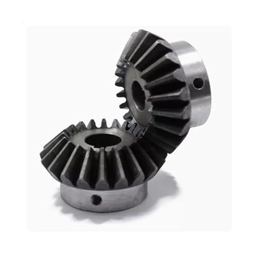 Engrenage conique 1.5 module 12 dents en acier avec alésage 6mm et vis de serrage pour transmission